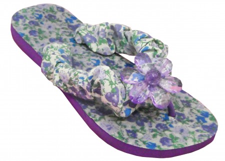 Chinelinho Jardim Roxo!
